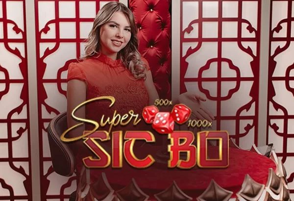 Bàn Super Sic Bo tài xỉu xúc xắc cạnh sảnh baccarat EU9